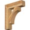 Ekena Millwork Westlake Block Rough Sawn Bracket, Western Red Cedar, 6"W x 26"D x 30"H BKT06X26X30WTL05RWR - alternate 1